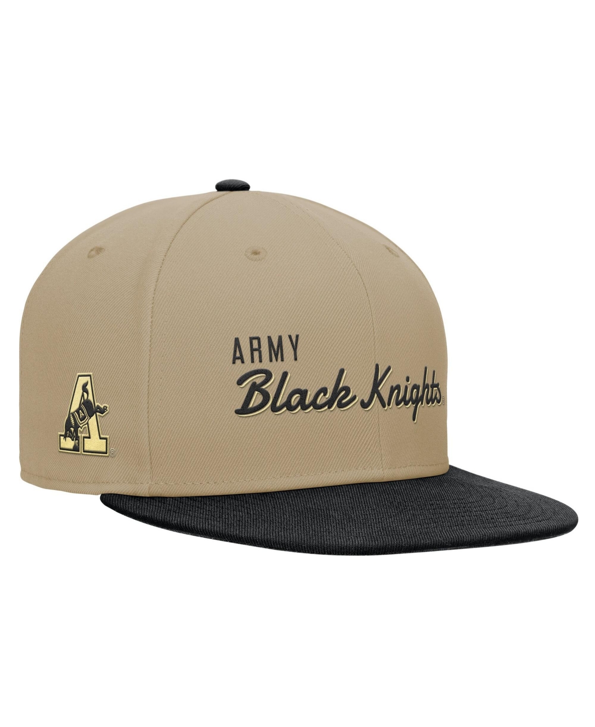 Nike Men's Beige/Black Army Black Knights Pro Dri-fit Snapback Hat - Beige, Black