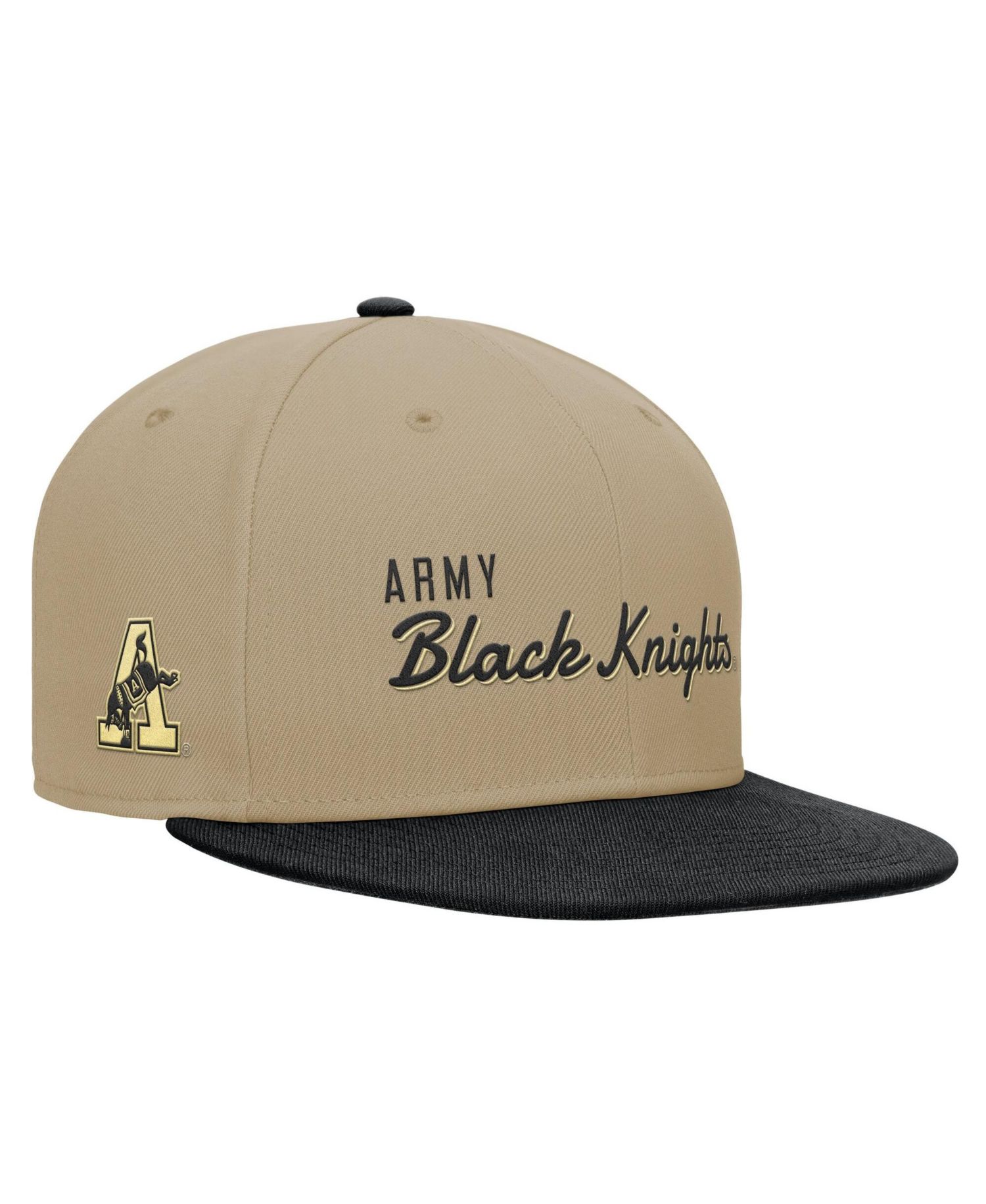 Men's Beige/Black Army Black Knights Pro Dri-FIT Snapback Hat