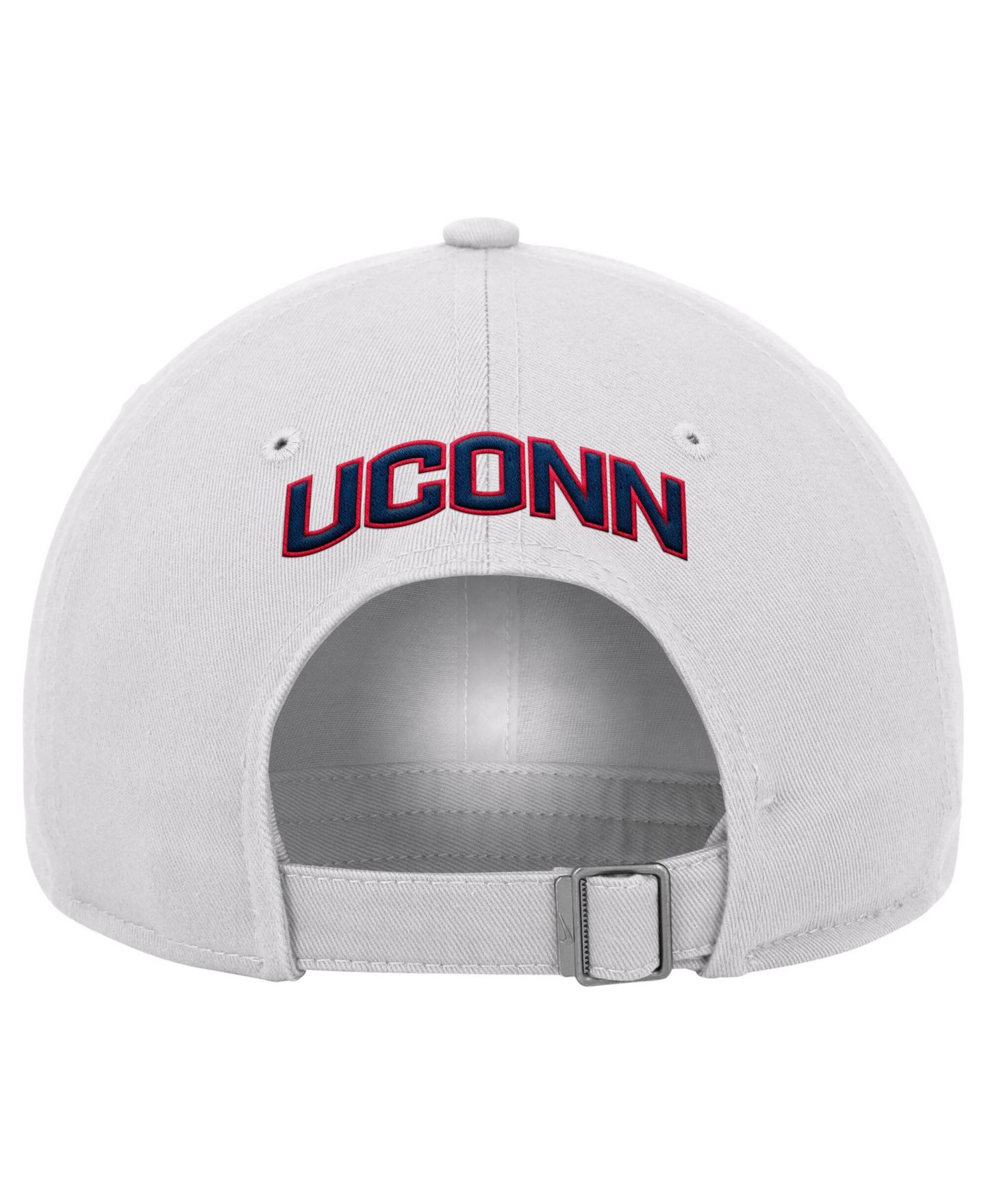 Мужская кепка Nike White UConn Huskies 2026 On-Field Club Adjustable Hat — фото 2