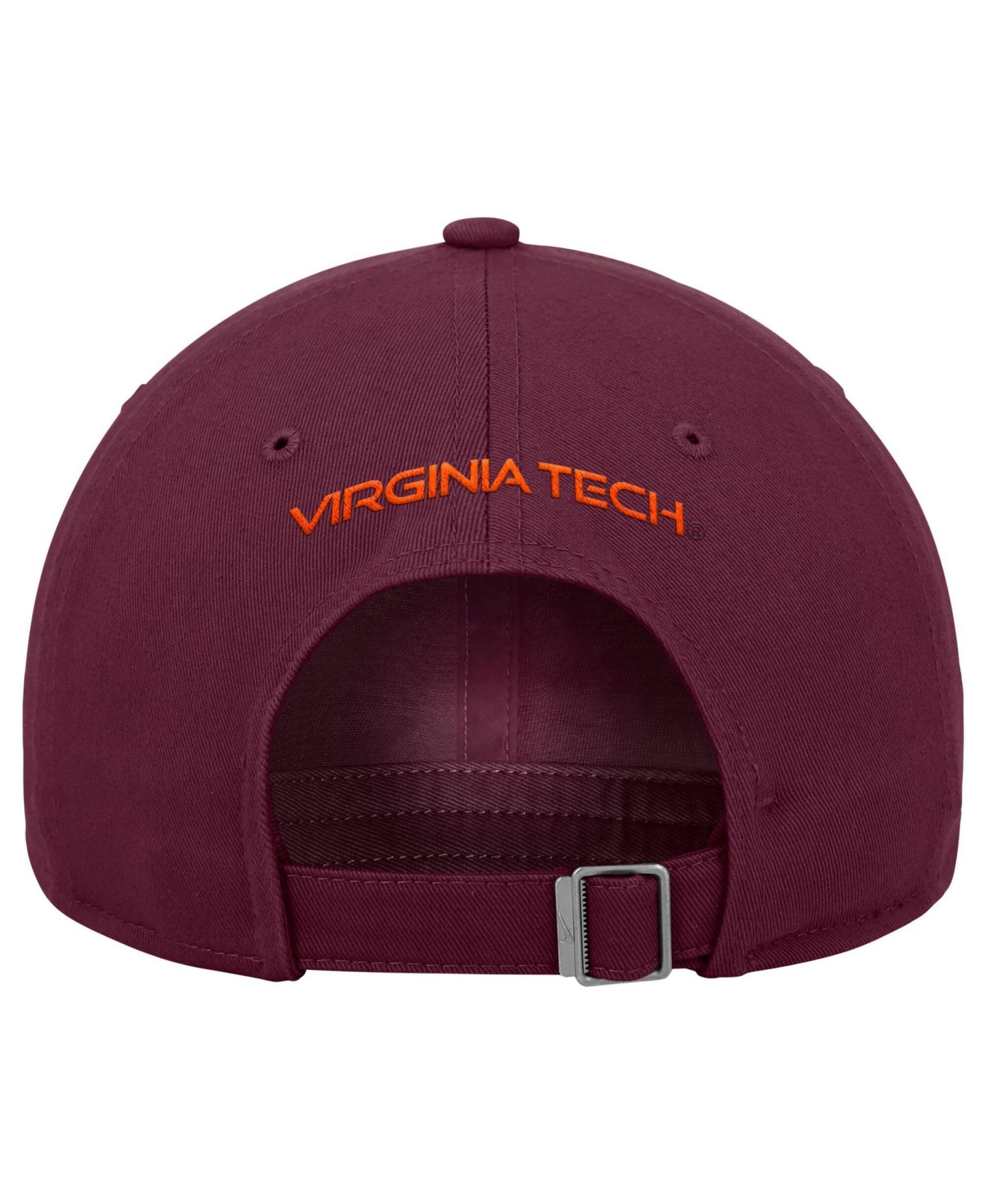 Мужская кепка Nike Maroon Virginia Tech Hokies 2026 On-Field Club Adjustable Hat — фото 2