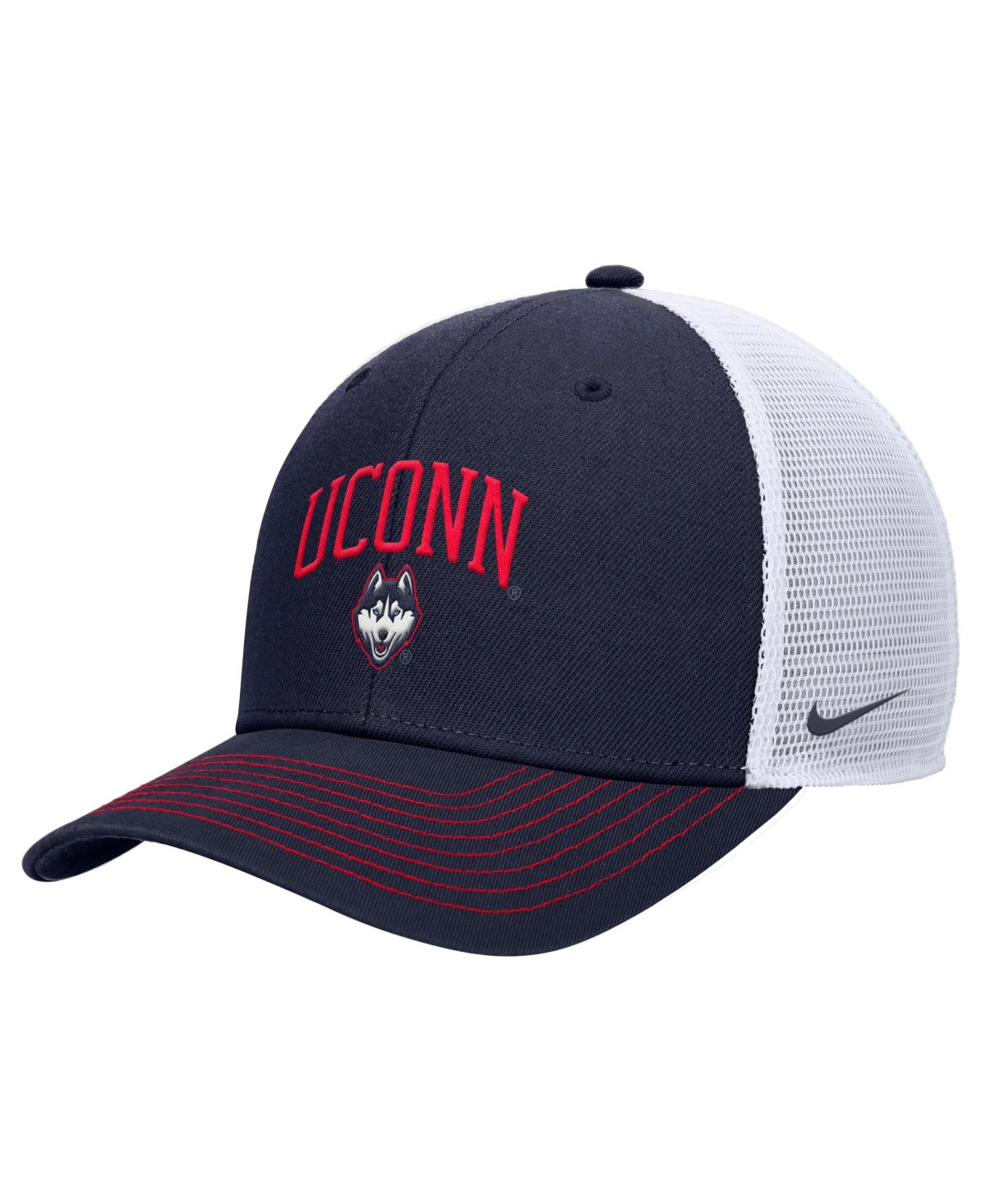 Nike Men's Navy UConn Huskies Rise Adjustable Trucker Hat
