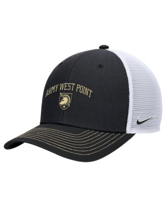 Men's Black Army Black Knights Rise Adjustable Trucker Hat