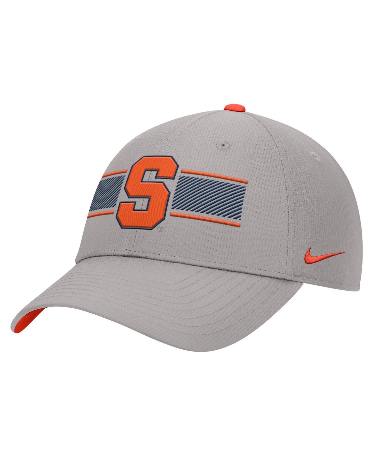 Men's Gray Syracuse Orange Ripstop Dri-FIT Adjustable Hat