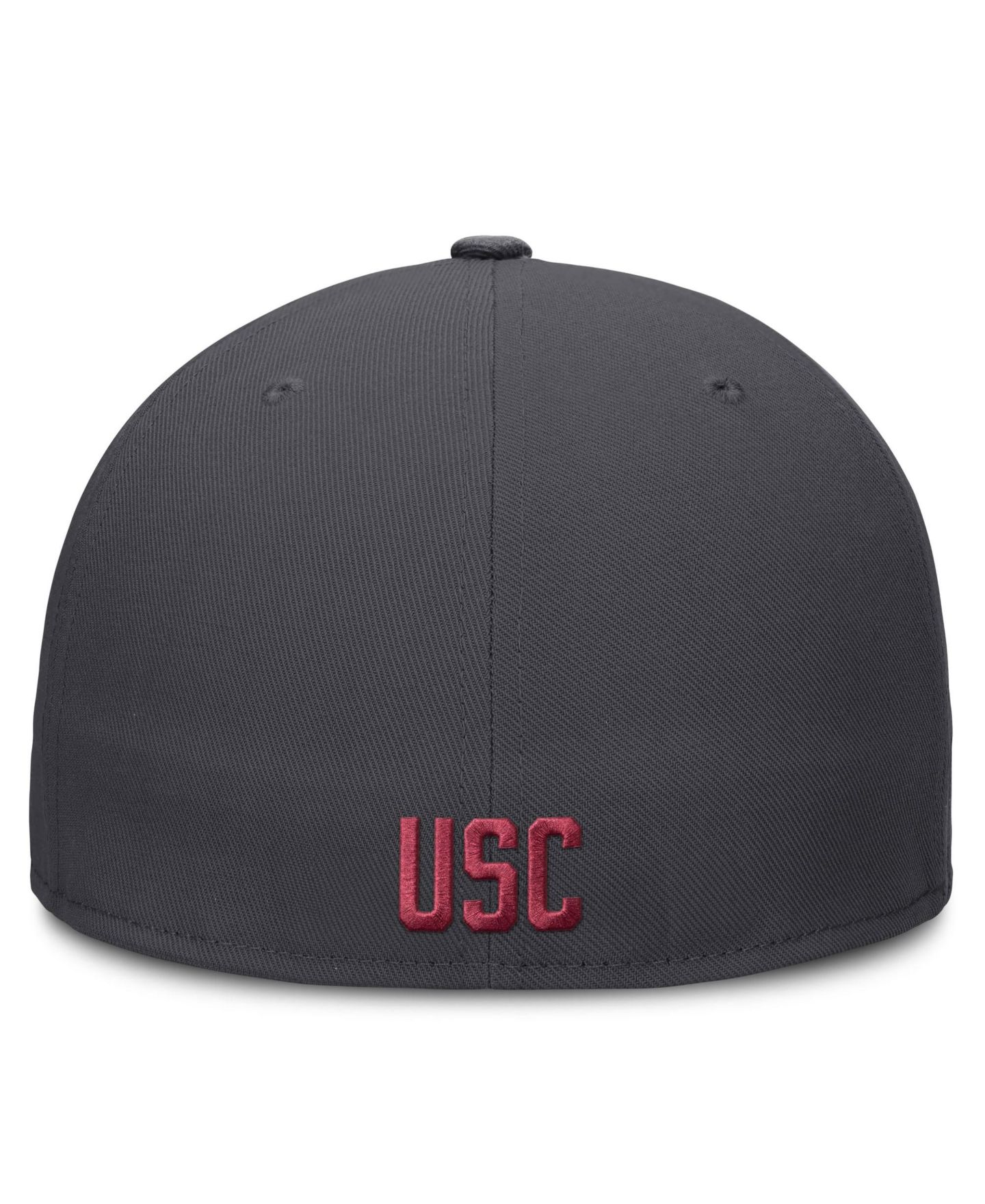 Мужская кепка Nike Anthracite USC Trojans Pro Dri-FIT Fitted Hat — фото 5