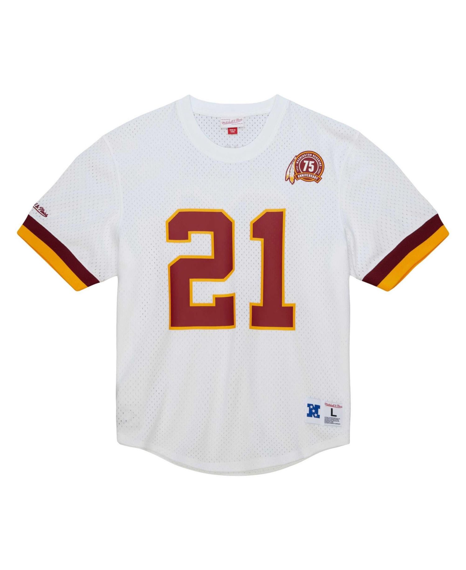 Men's Sean Taylor White Washington Commanders Retired Player Name & Number Mesh Top