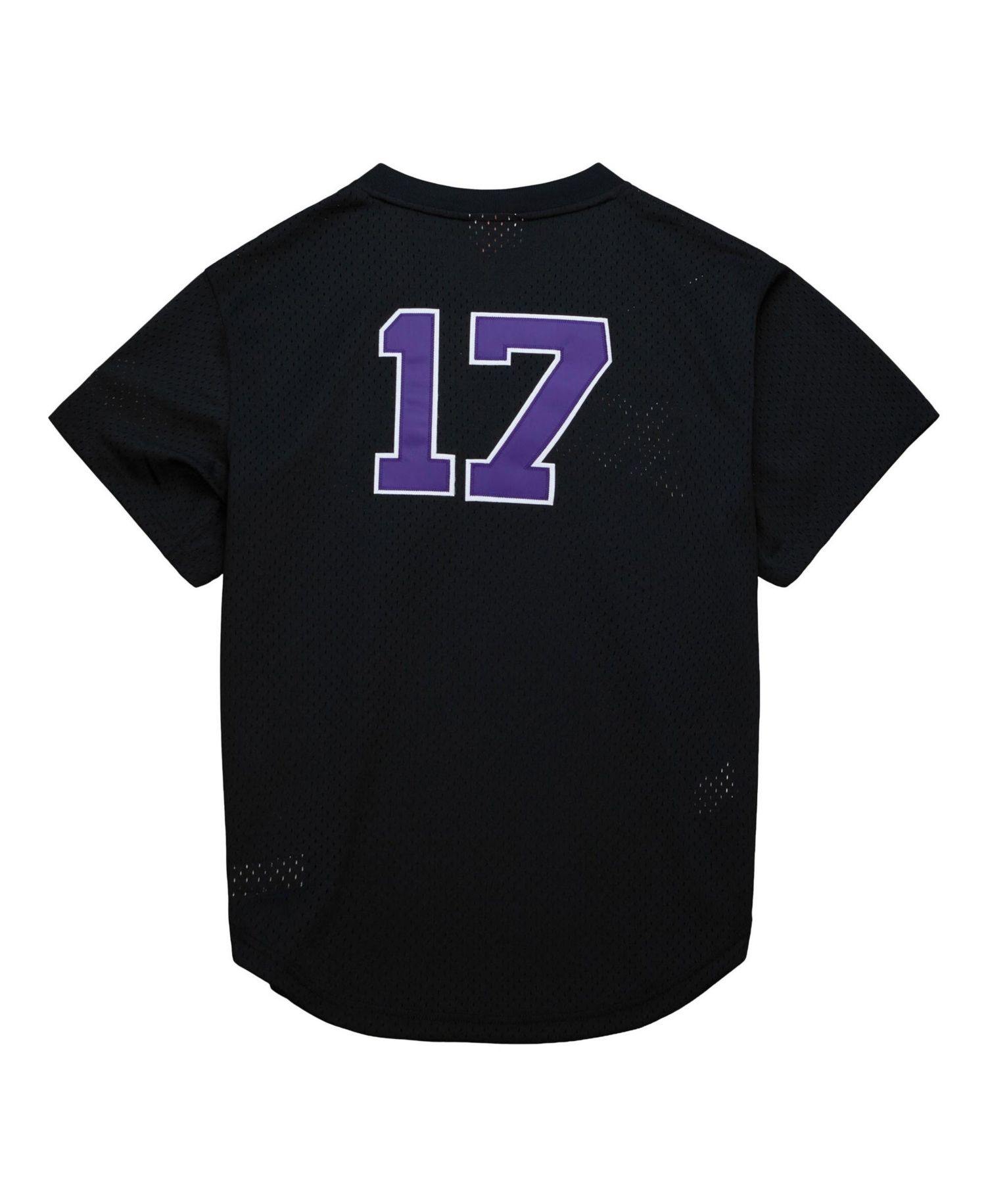 Men's Todd Helton Black Colorado Rockies Authentic Batting Practice Jersey