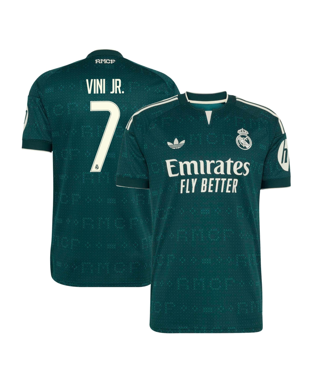 adidas Men's Vini Jr. Green Real Madrid 2026/27 Away Replica Jersey