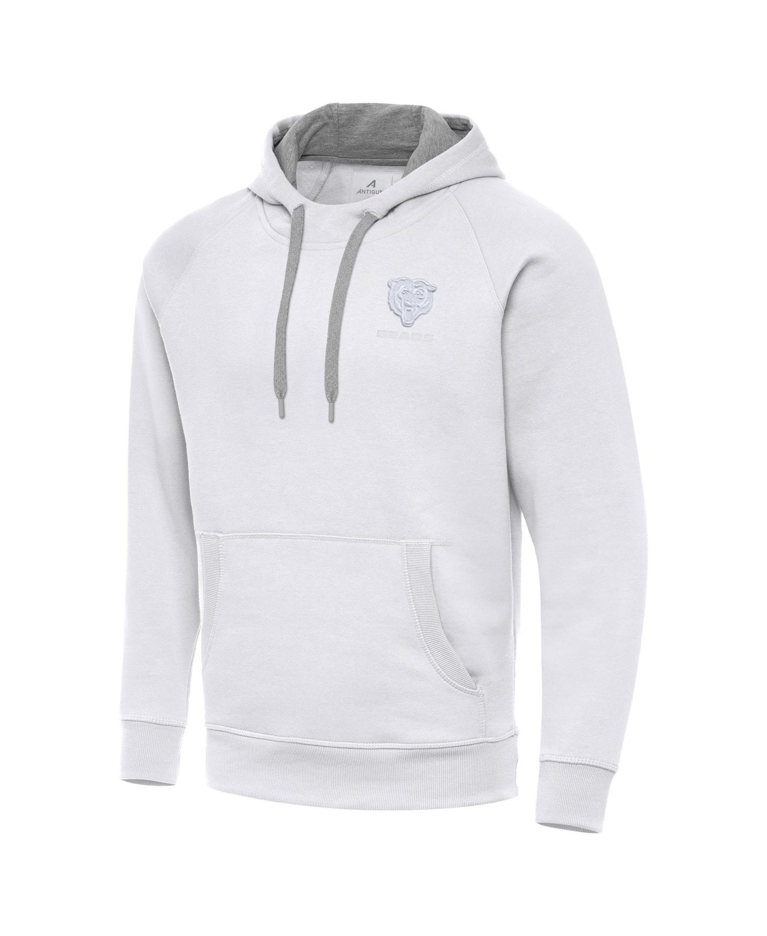 Men's White Chicago Bears Victory Pullover Hoodie