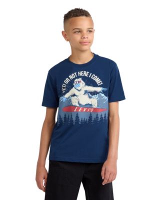 Boys' 8-20 Shredding Yeti Graphic Crewneck T-Shirt