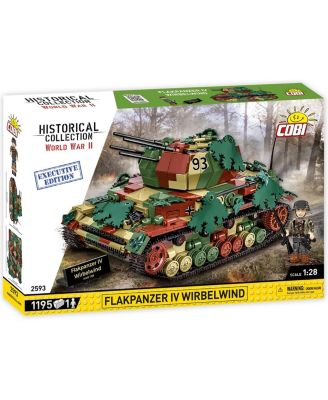 WWII Flakpanzer IV Wirbelwind Executive Edition 1,195-Piece Building Set, Ages 11 & Up