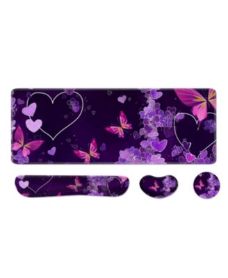 Anime Dragon Wrist-Rest Non-Slip Desk Pad Compatible with Standard Keyboards and Mice