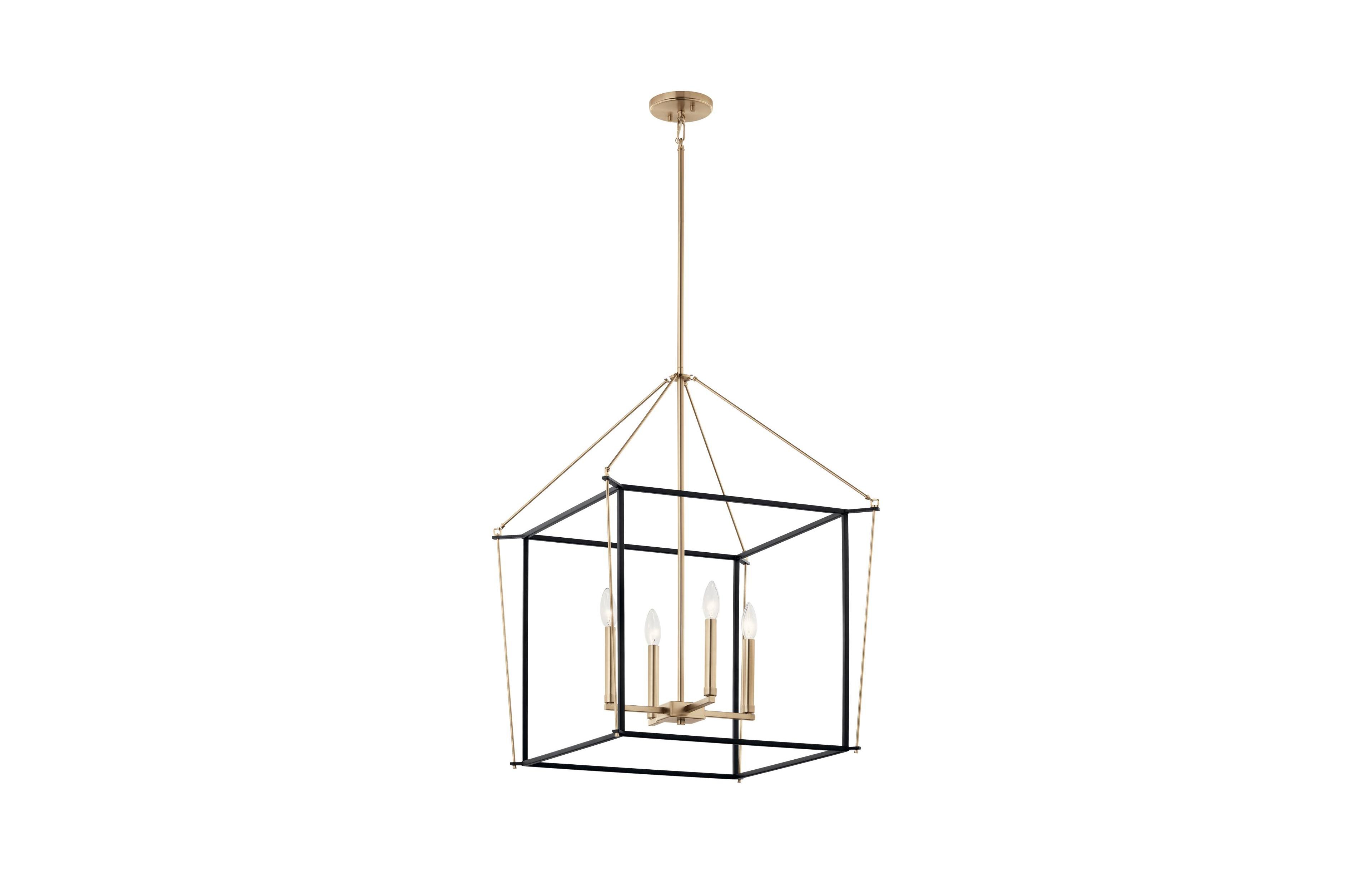 Kichler Eisley 22 1/4"W Champagne Bronze and Black Chandelier