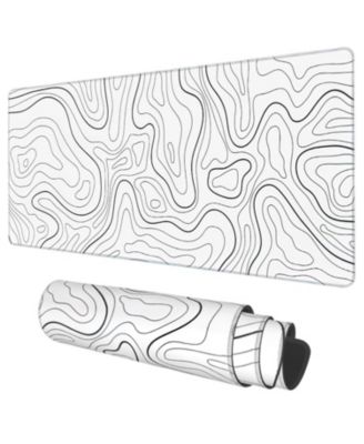 Extended Gaming Mouse Pad Non Slip Stitched Edge Waterproof For Home Office Work