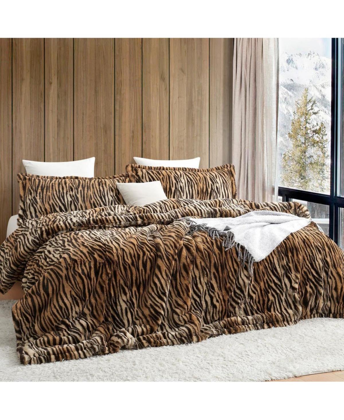 Coma Inducer There's a Bengal in My Bed Oversized Comforter Set