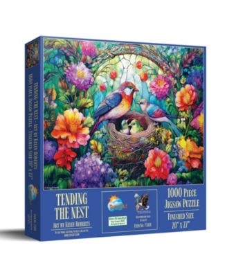 Tending the Nest 1000-Piece Interlocking Jigsaw Puzzle, Ages 15+