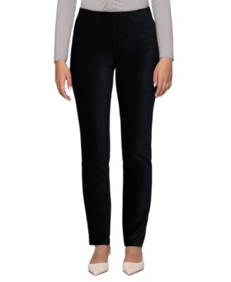Women's Classic Corduroy Pull-On Mid-Rise Pants