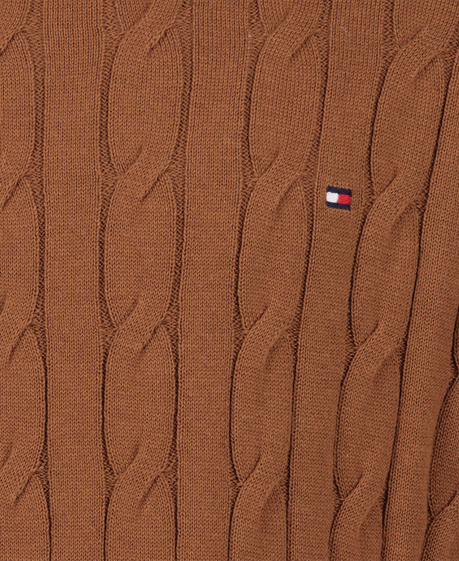 Men's Cable Knit Crewneck Sweater