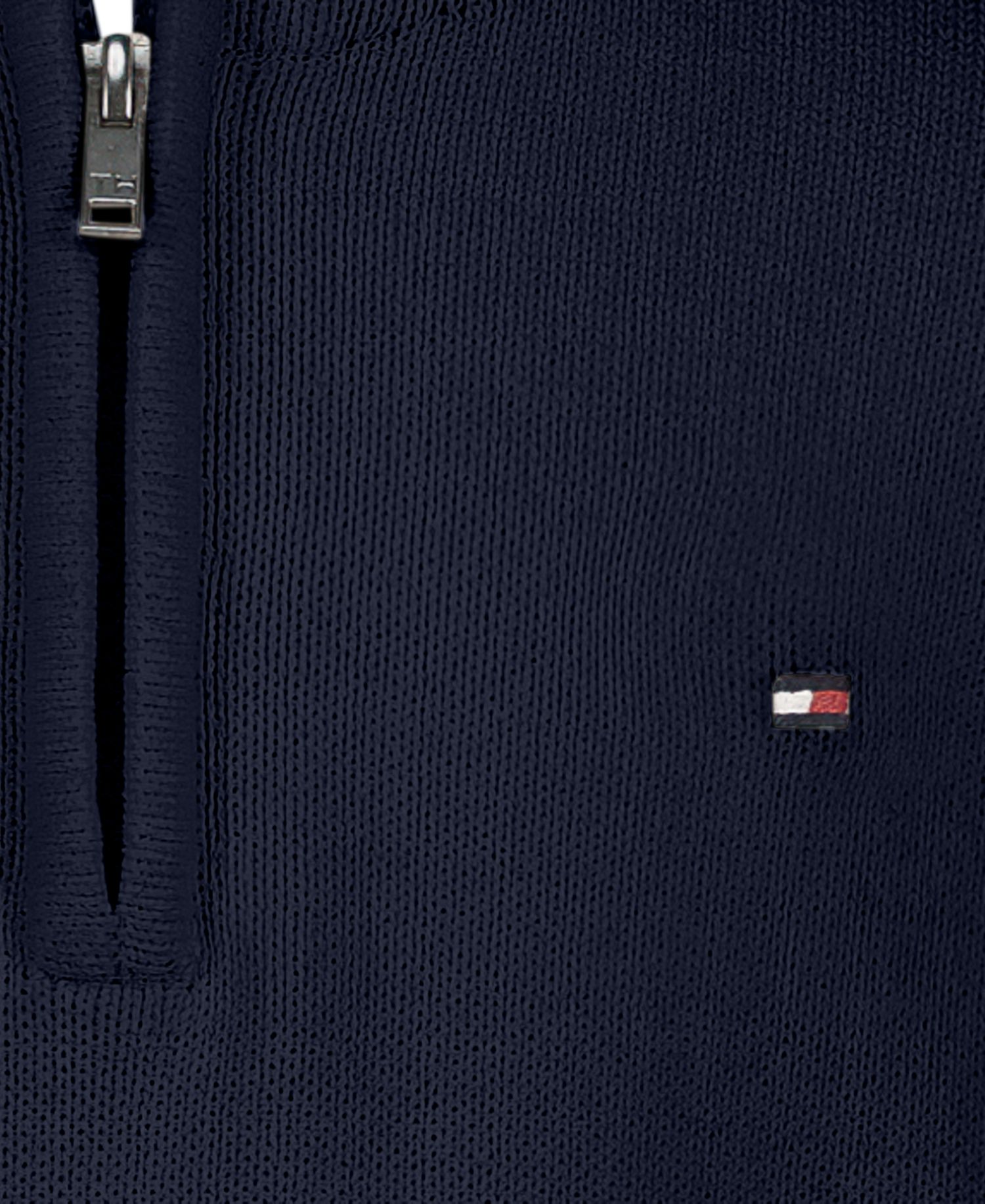 Boys' 2T-7 Zipneck Quarter-Zip Long Sleeve Classic Fit Sweater
