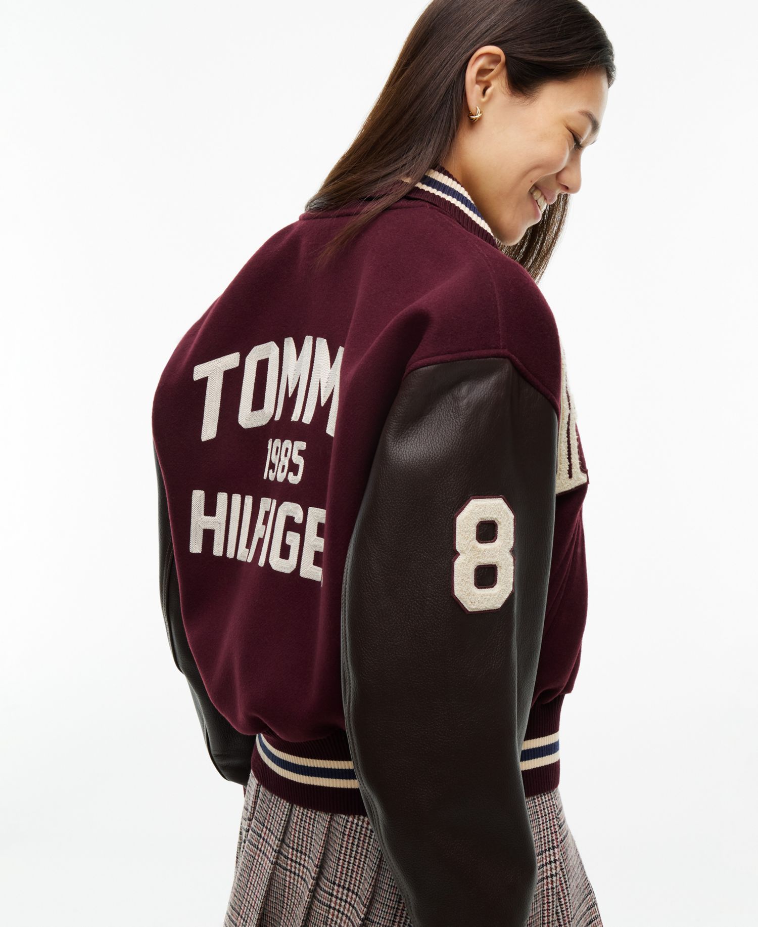 Women's Wool-Blend Varsity Jacket