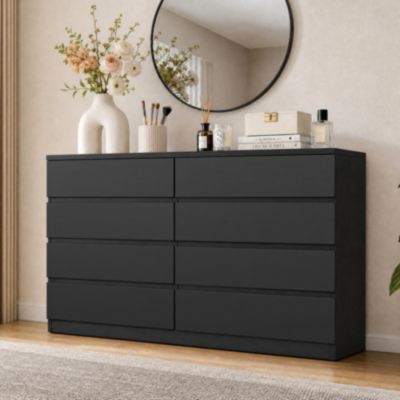 8 Drawer Dresser for Bedroom, Modern Chest of Drawers, Storage Dresser with Drawers Living Room, Hallway, Entryway, Bedroom