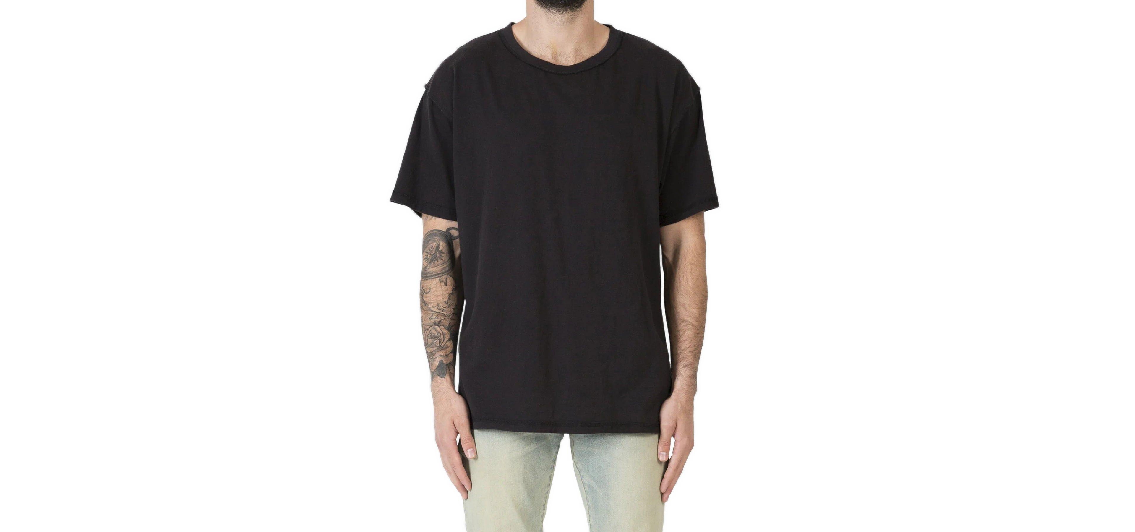 mnml Men's Inside Out Oversized Dropped-Shoulder T-Shirt