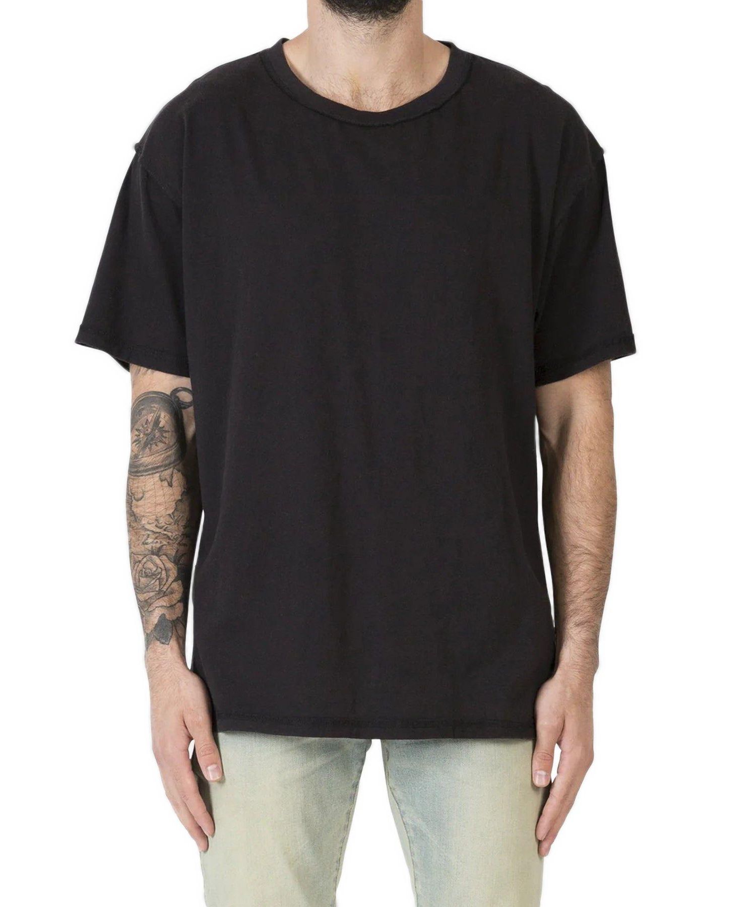 Men's Inside Out Oversized Dropped-Shoulder T-Shirt