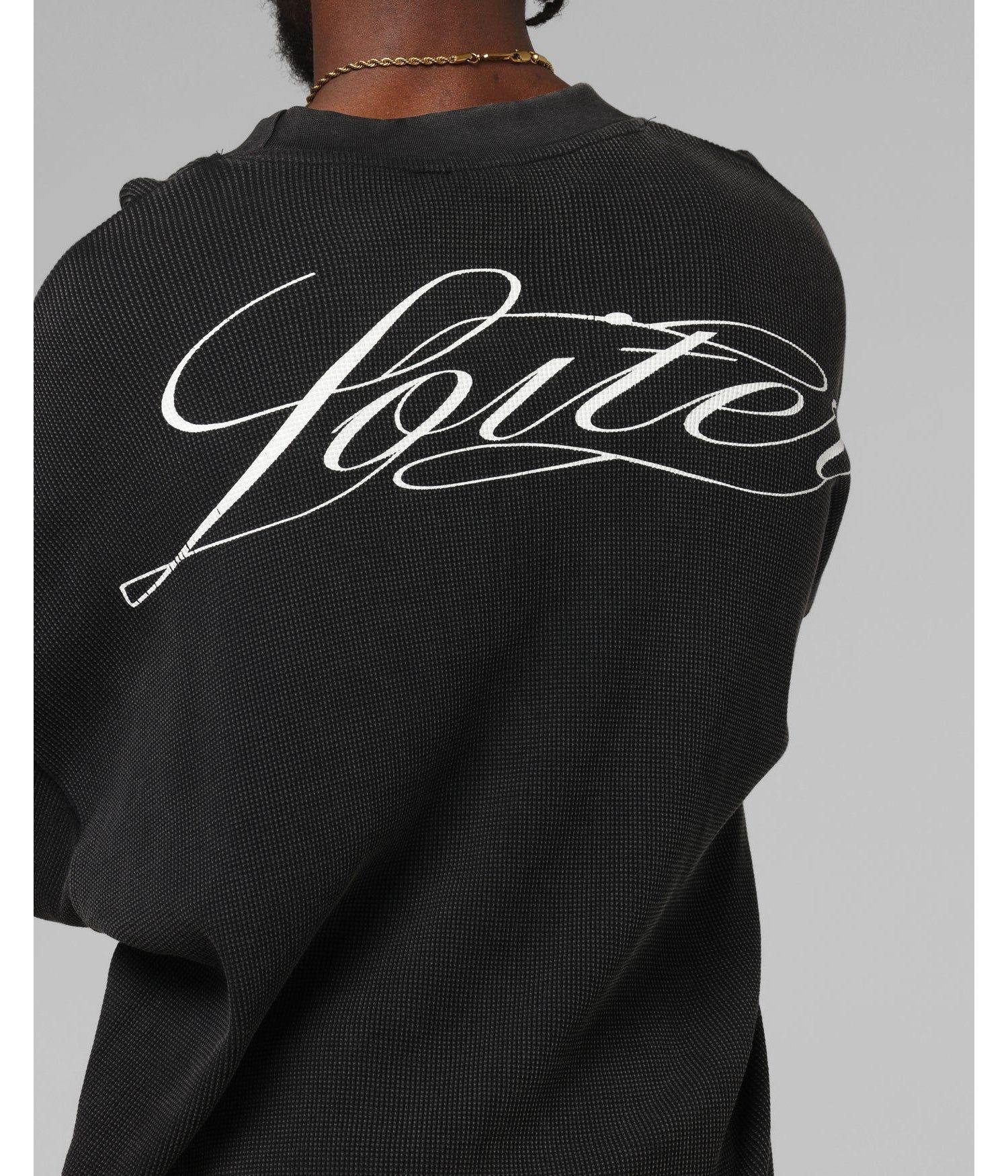 Men's Purity Oversized Long-Sleeve Graphic T-Shirt
