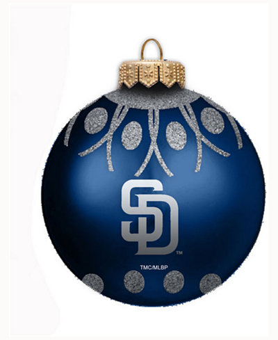 Memory Company San Diego Padres Glitter Ball Ornament