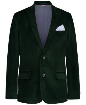 Boys' 8-20 Corded Velvet Classic-Fit Notch-Lapel Sport Coat