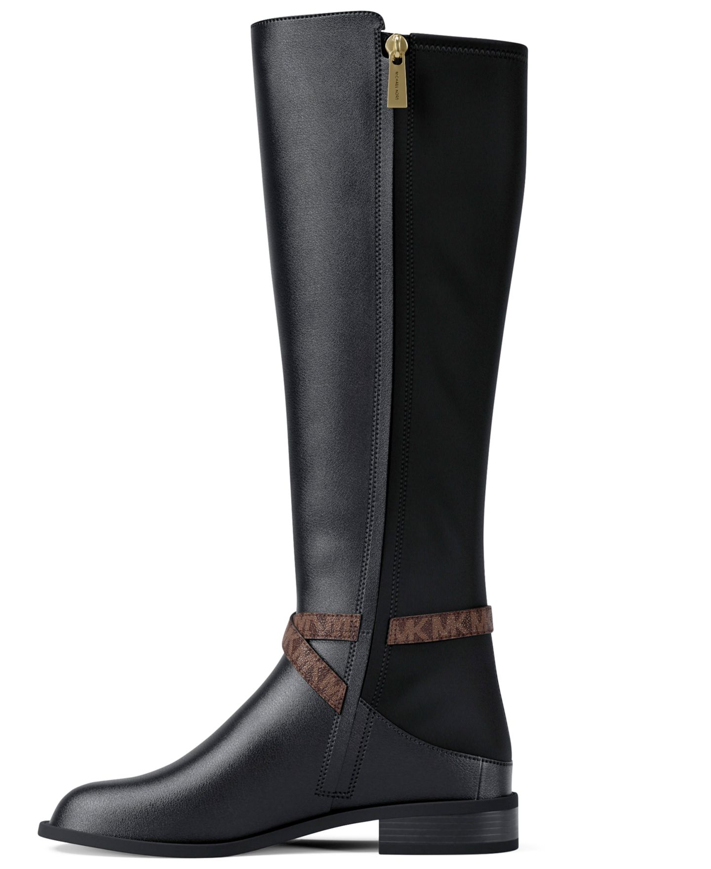 Женские ботинки Michael Kors Rachel Tall, цвет: Чёрный / Коричневый — фото 7