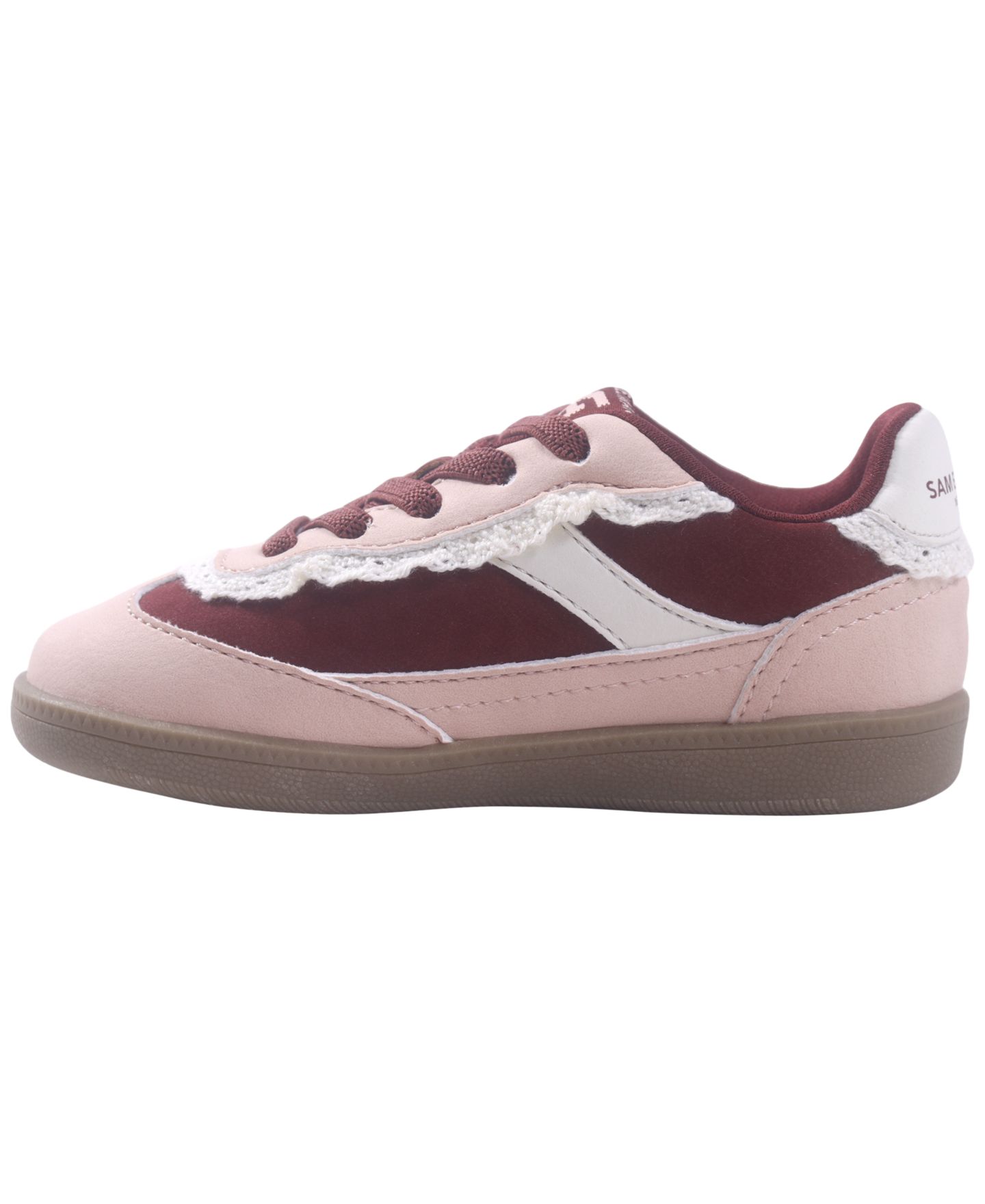 Кроссовки Sam Edelman Low Top Casual Tenny Kallen для девочек-малышей, цвет: Розовый — фото 2