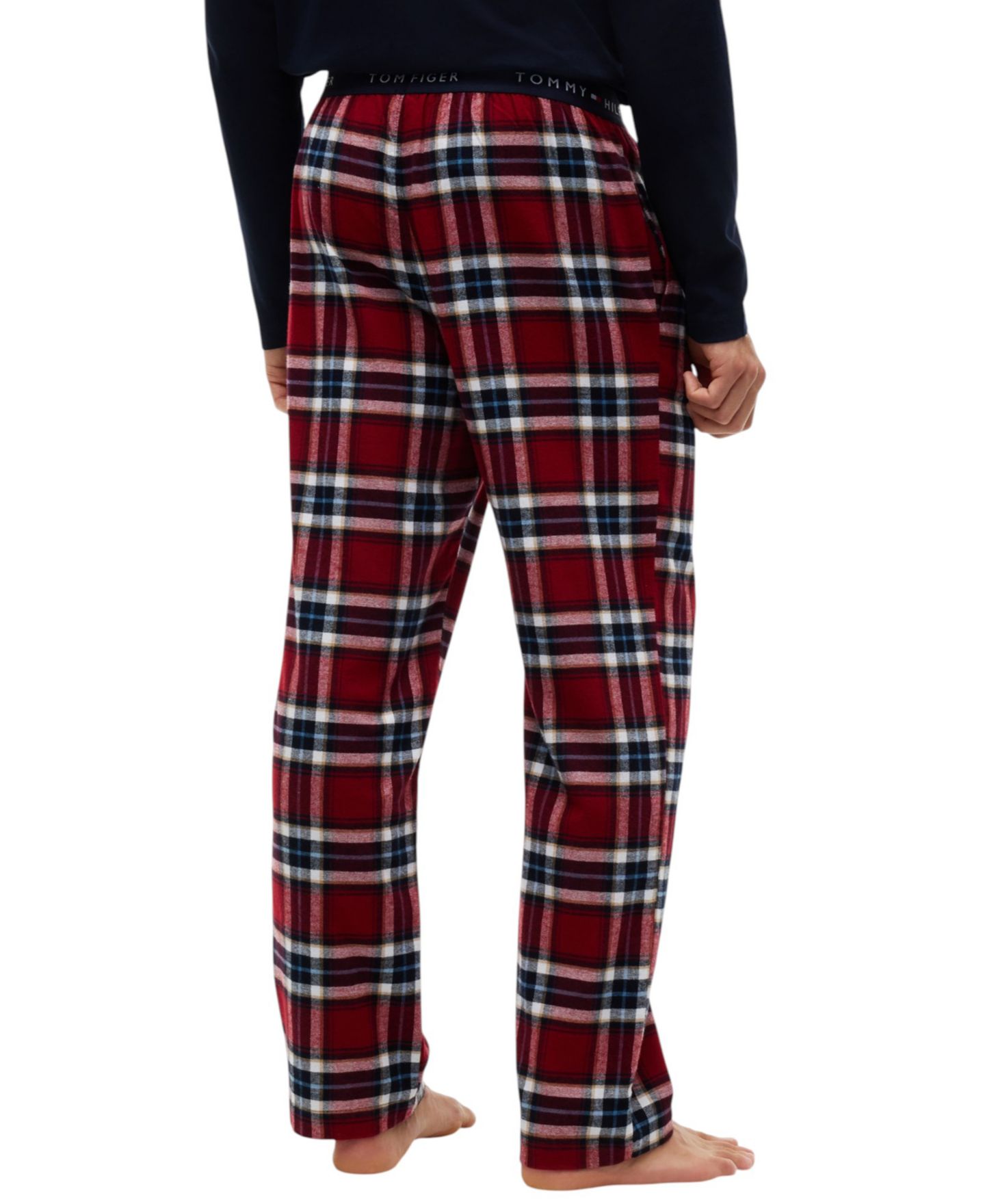Пижамные брюки для мужчин, фланель — Tommy Hilfiger, цвет: Красный — фото 4
