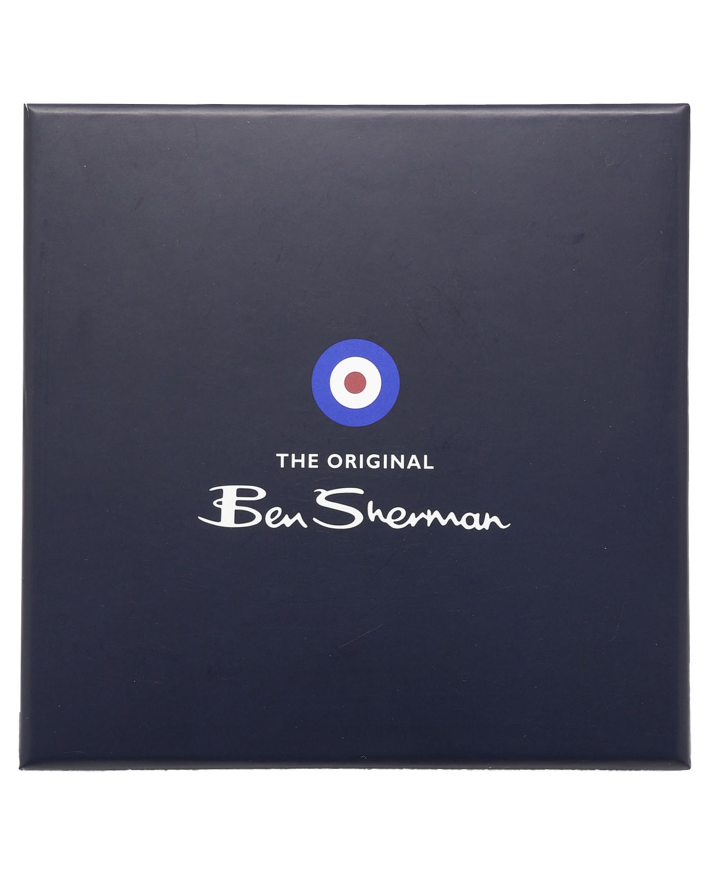 Мужской набор Ben Sherman: готовая бабочка с цветочным принтом и значок на лацкан, цвет: Тёмно-синий зелёный — фото 3