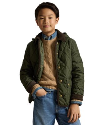 Boys' 8-20 Hooded Barn Jacket