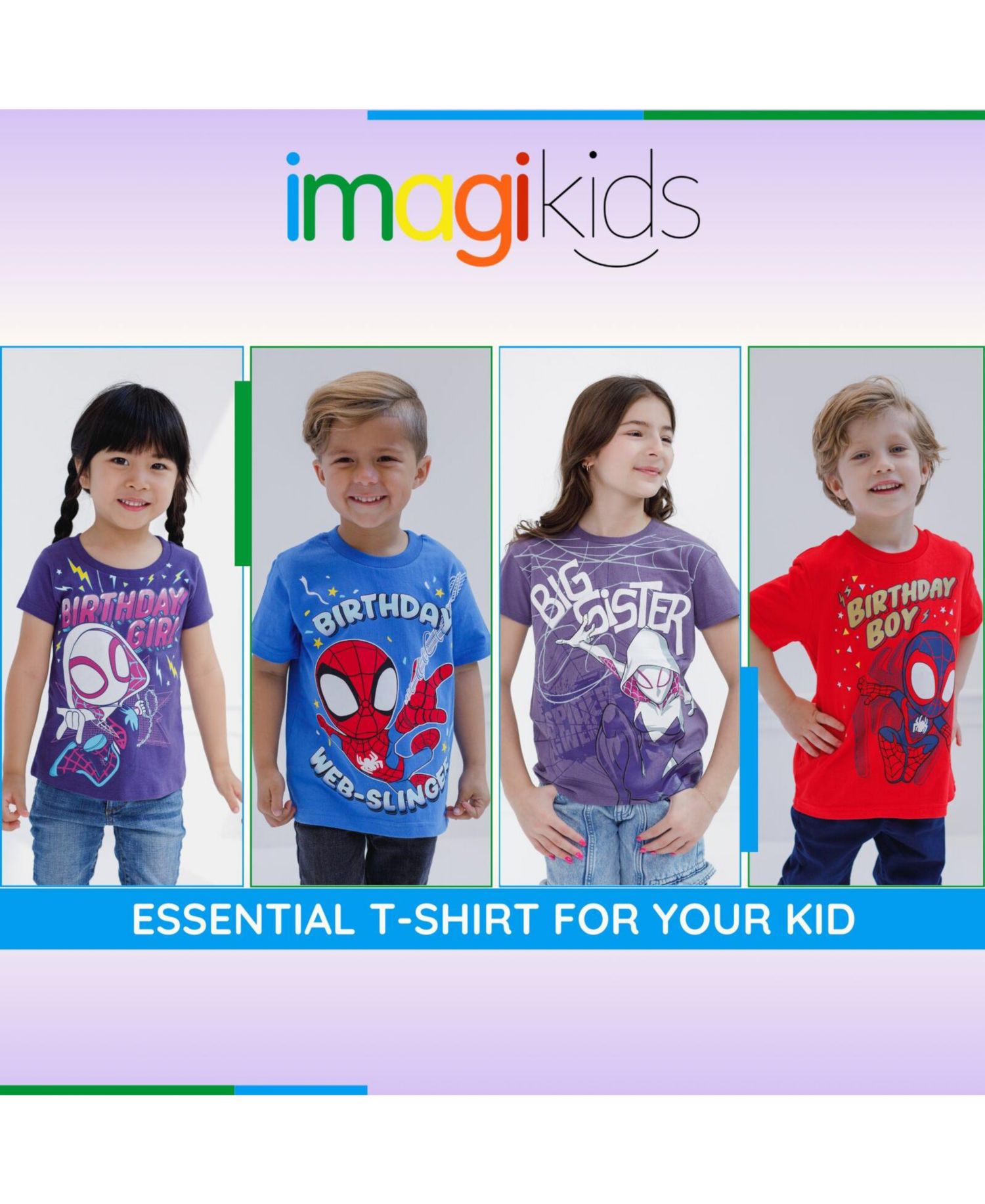 SpiderGwen Girls T-Shirt
