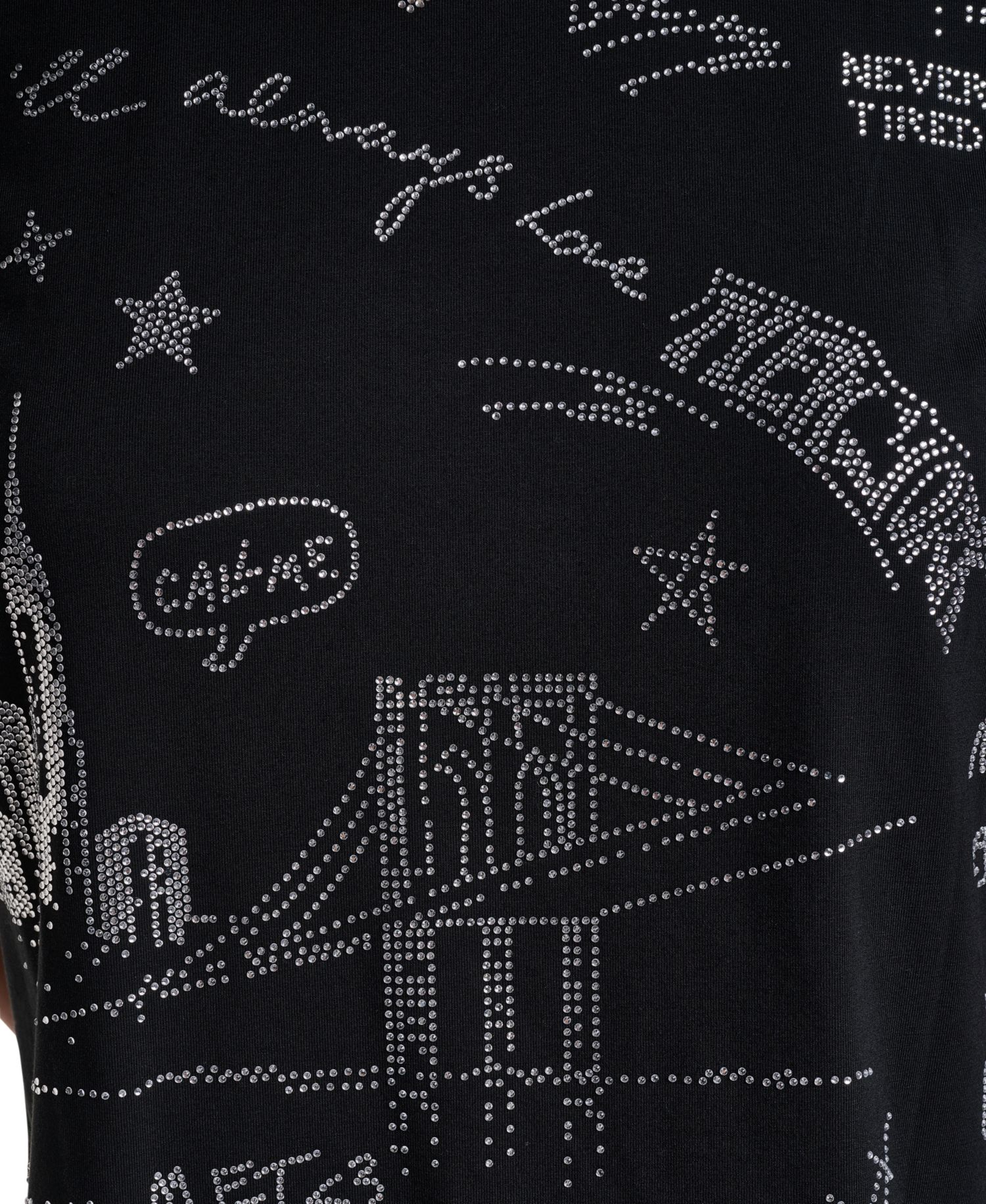 Women's Rhinestone City Landmark Crewneck T-Shirt