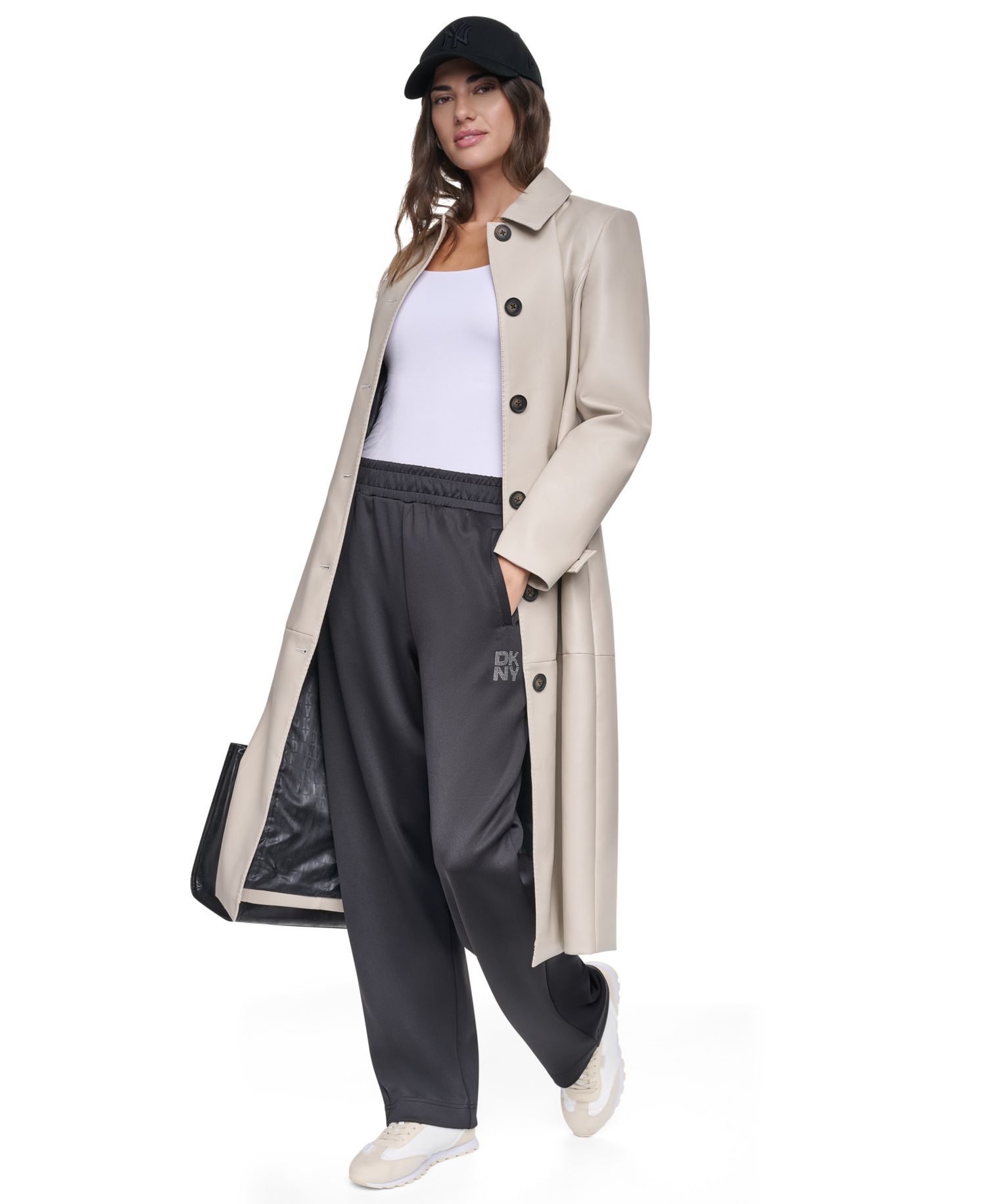 Women's Stack Logo Tapered Pull-On Knit Pant