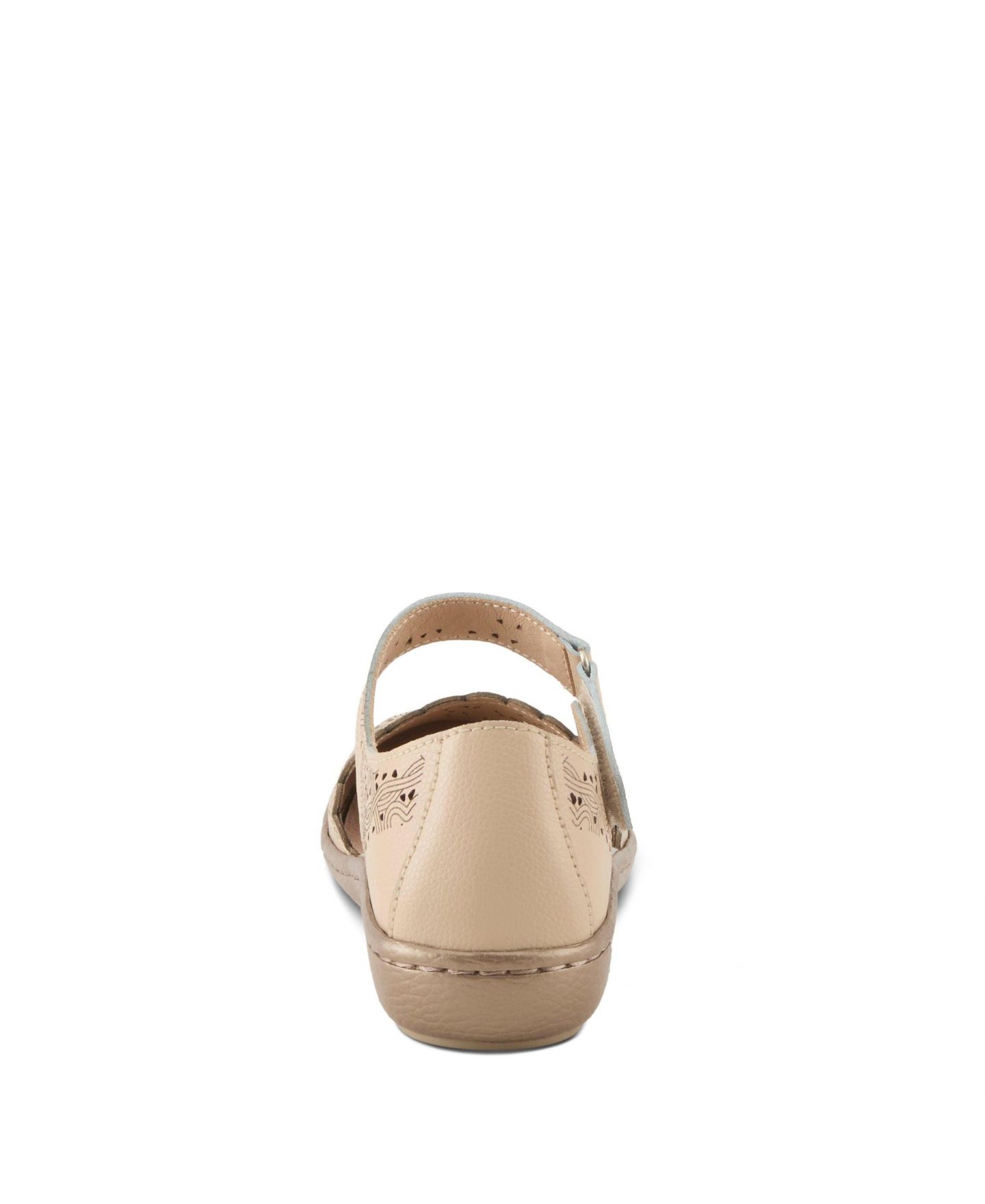 Женские сандалии Spring Step Sabriye Mary Jane with Adjustable Leather Strap, цвет: Бежевый — фото 5