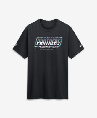 Men's Black Carolina Panthers 2026 NFL Cruical Catch Sideline Dri-Fit T-Shirt