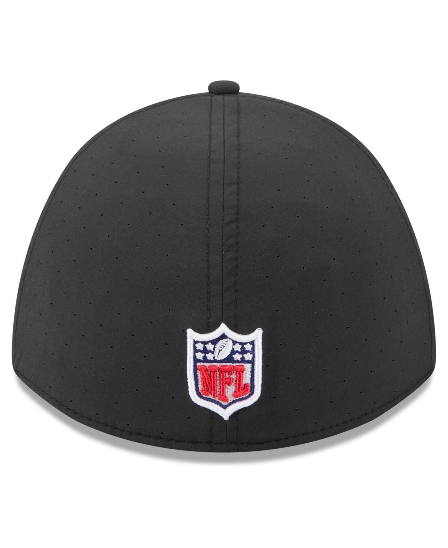 Мужской головной убор New Era Black Los Angeles Chargers 2026 NFL Cruical Catch 39THIRTY M-Crown Stretch Hat — фото 3
