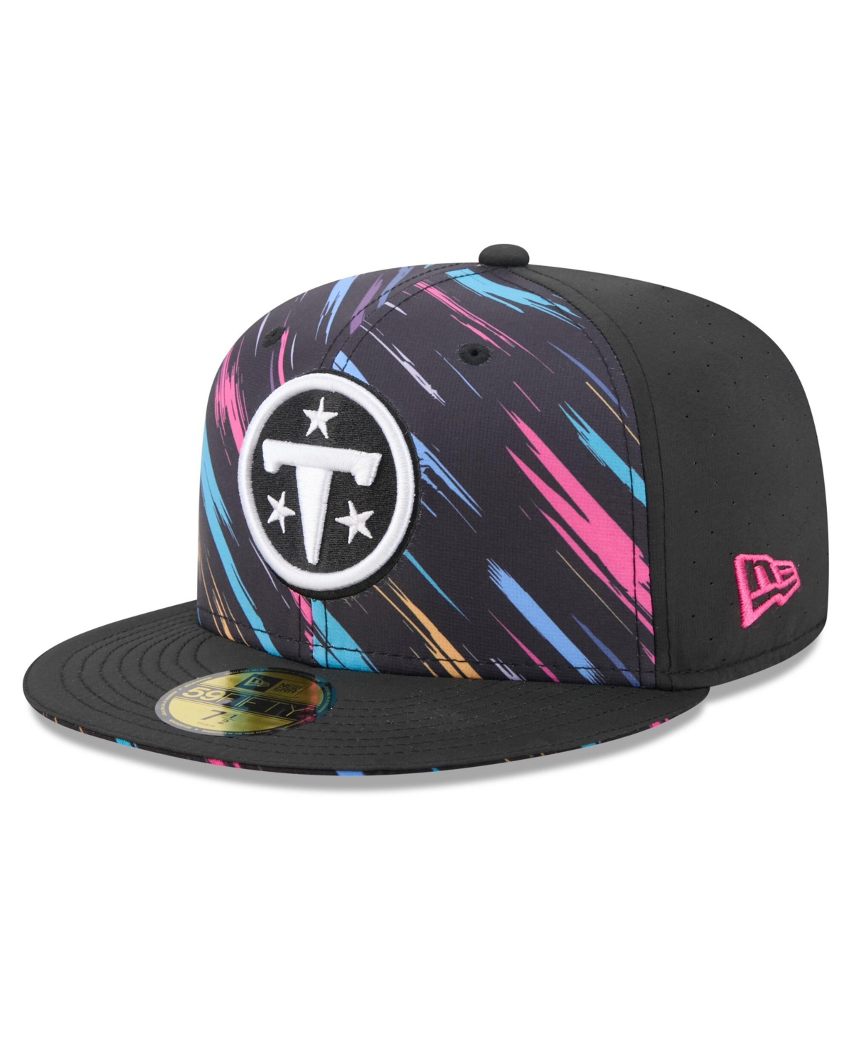 New Era Men's Black Tennessee Titans 2026 Nfl Cruical Catch 59FIFTY Fitted Hat