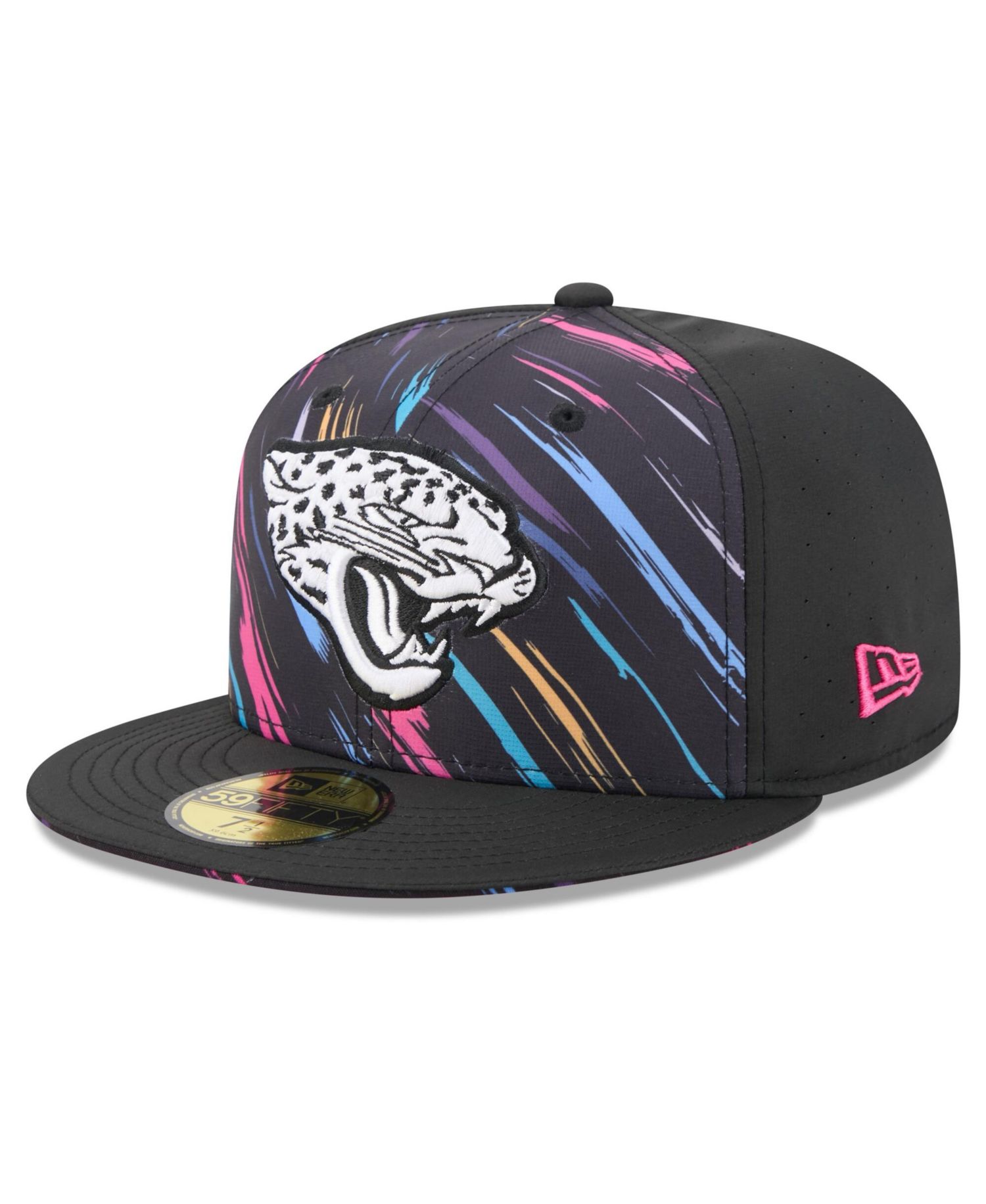 Men's Black Jacksonville Jaguars 2026 NFL Cruical Catch 59FIFTY Fitted Hat