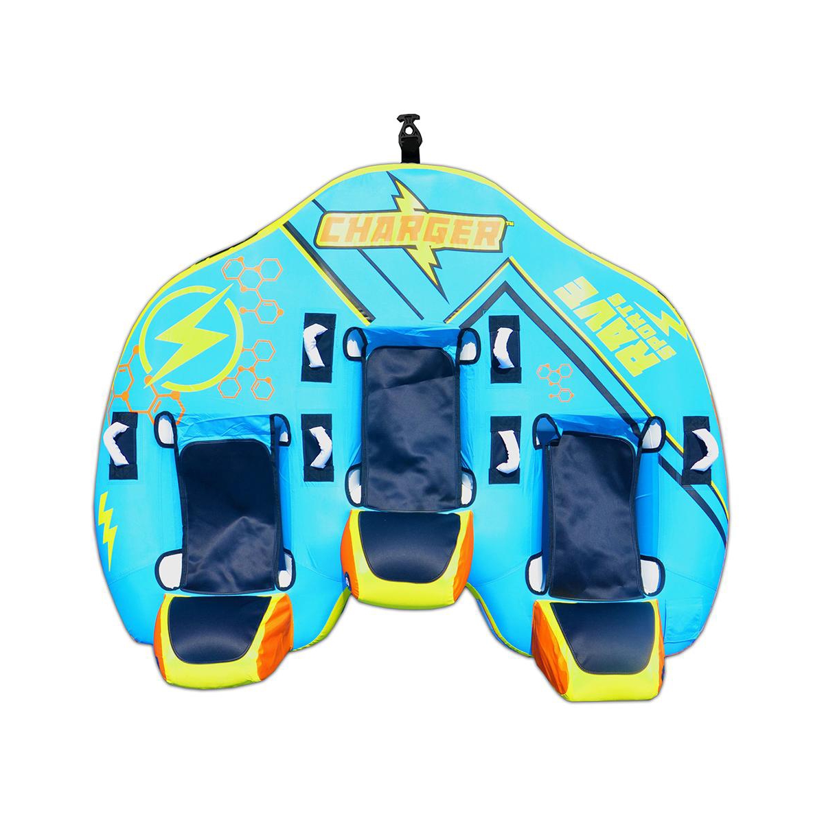 Rave Charger 3 Rider Sit-on-Top Hammock-Seat Tube, Ages 12+