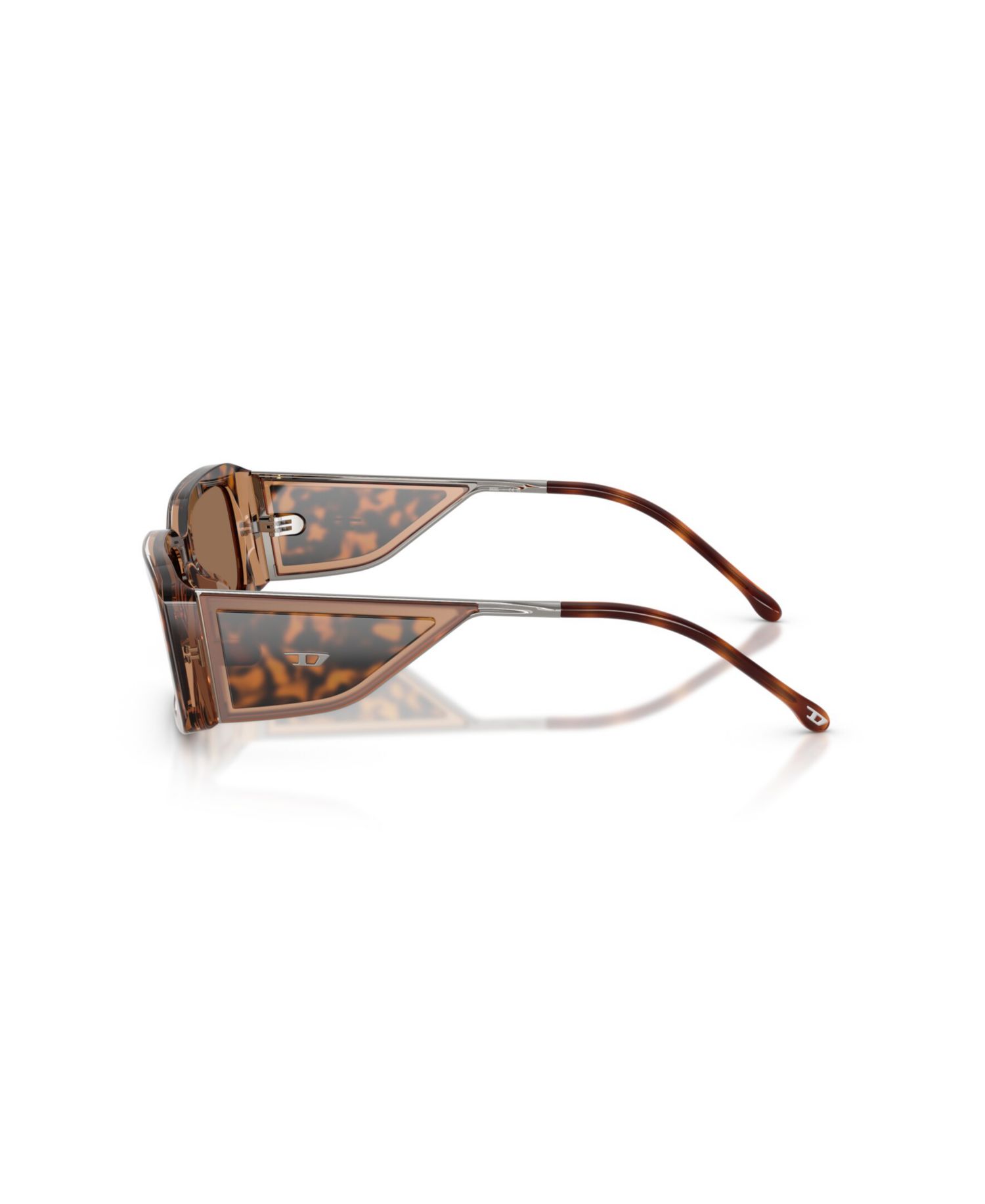 Unisex Rectangle Sunglasses for Round Face DL2017U