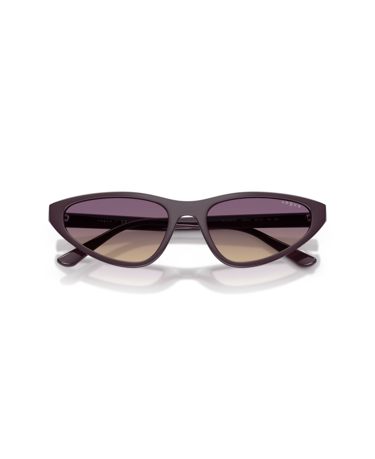 Women's Y2K Gradient Cat Eye Sunglasses VO5726SU