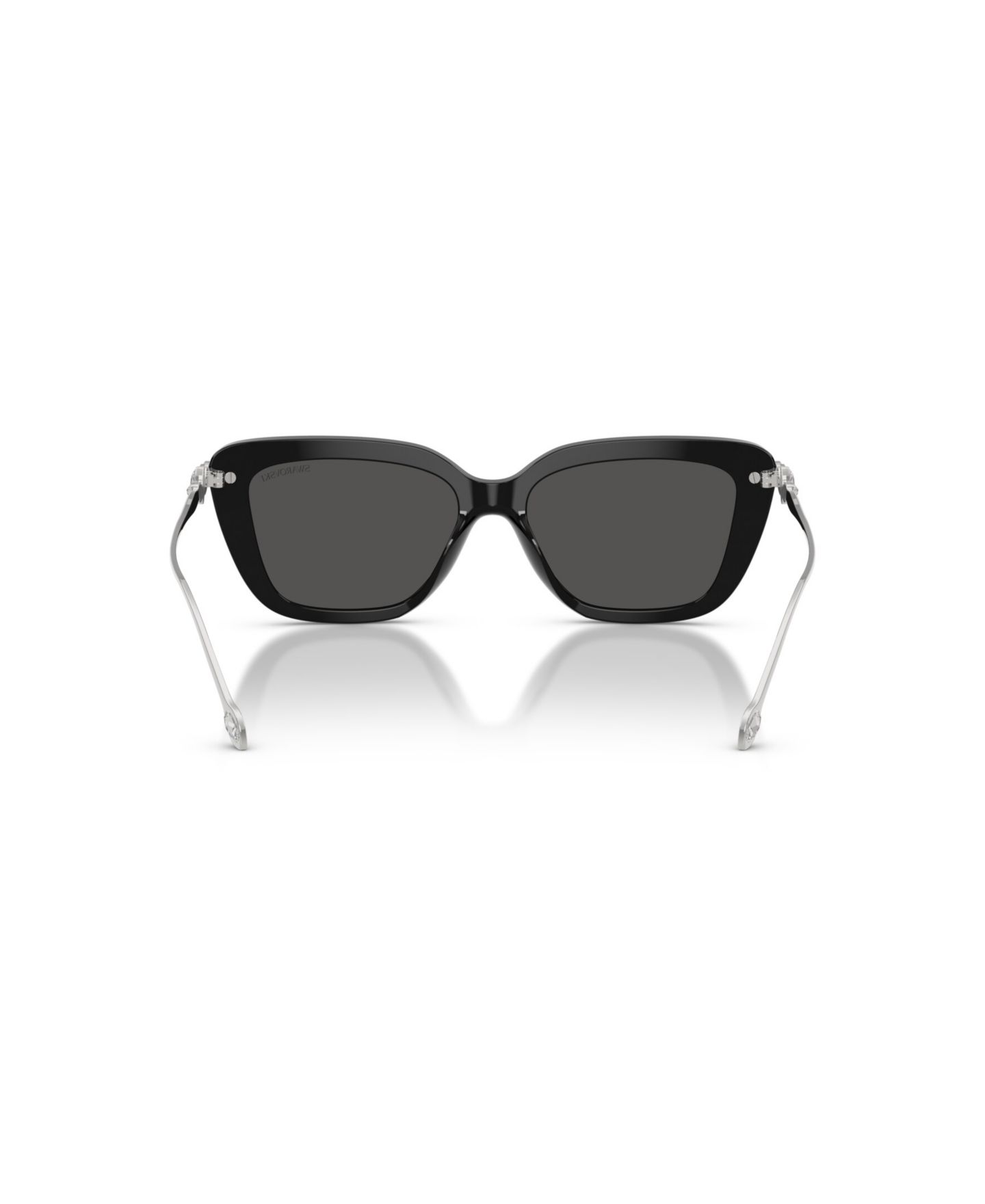 Женские солнцезащитные очки Swarovski Cat Eye SK6065U, цвет: Чёрный — фото 3
