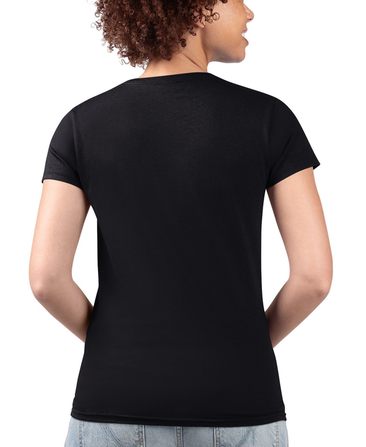 Women's Black Baltimore Orioles Super-Slim Fit Lightweight City Graphic V-Neck T-Shirt