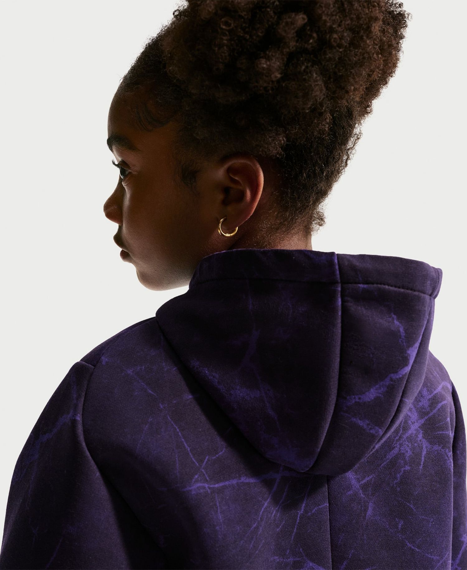 Big Boys and Girls Purple Barcelona 2026/27 Away Club Tri-Blend Hoodie