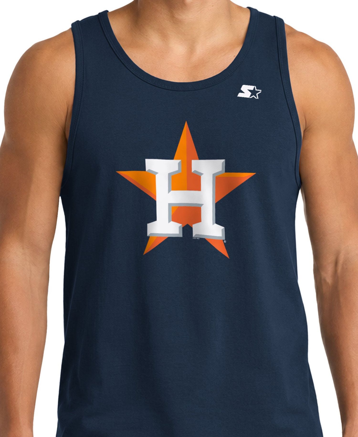 Men's Navy Houston Astros Tank Top