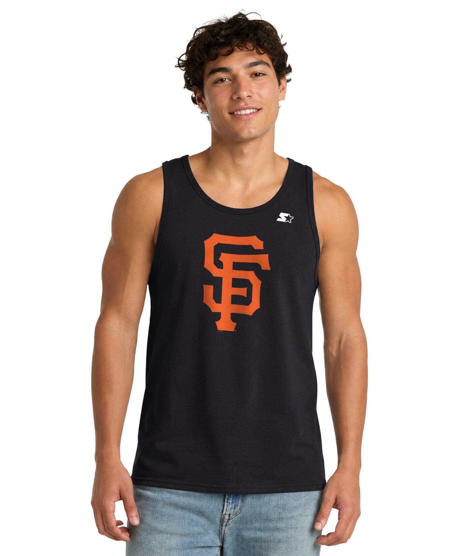 Men's Black San Francisco Giants Tank Top